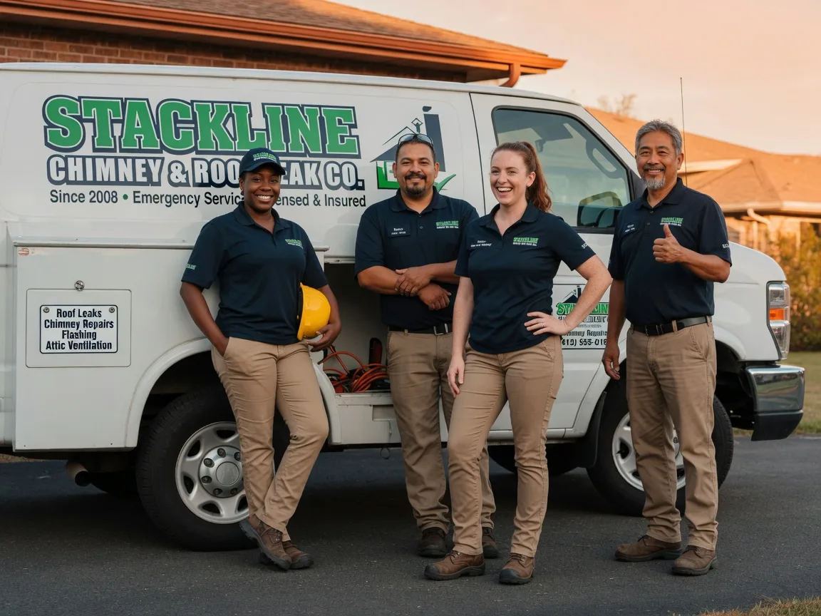 Chimney flashing repair company in Kaweah, CA